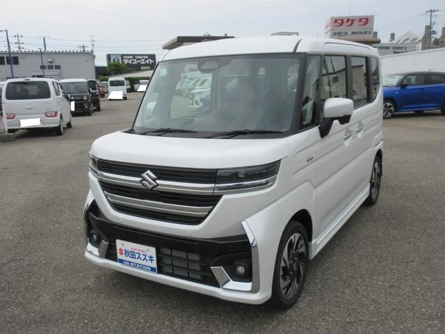 スペーシア　カスタム　４ＷＤ　ＨＹＢＲＩＤ　ＸＳターボ　４ＷＤ　衝突軽