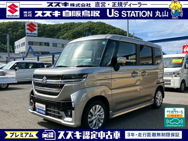 スペーシア　カスタム　カスタム　ＨＹＢＲＩＤ　ＧＳ　社用車使用