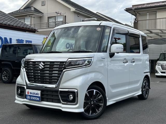 スペーシア　カスタム　カスタム　ＨＹＢＲＩＤ　ＸＳターボ　ナビ