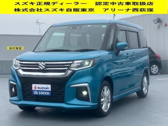 ソリオ　ＨＹＢＲＩＤ　ＭＺ　２ＷＤ　ＣＶＴ　衝突