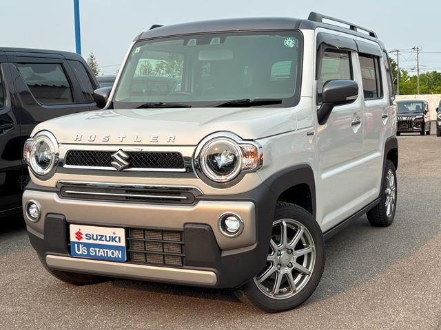 ハスラー　４ＷＤ　Ｊスタイル　４ＷＤ　☆純正８インチナビ＆