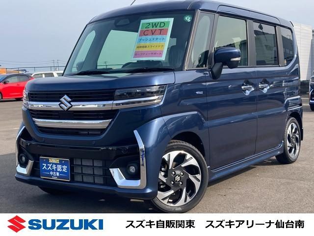 スペーシア　カスタム　カスタム　ＨＹＢＲＩＤ　ＸＳターボ　電動