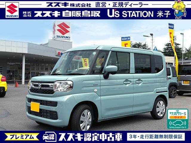 スペーシア　ＨＹＢＲＩＤ　Ｘ　ＡＣＣ　電動パーキング