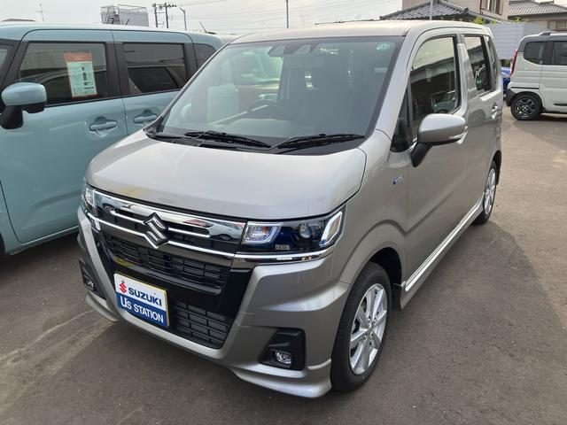 ワゴンＲ　カスタムＺ　ＨＹＢＲＩＤ　ＺＸ　２ＷＤ・ＣＶＴ　衝突