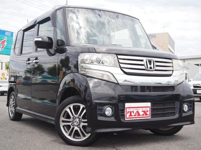 Ｎ　ＢＯＸ　カスタム　Ｇ・Ａパッケージ　禁煙車　純正ＳＤナビ