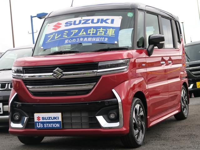 スペーシア　カスタム　カスタム　ＨＹＢＲＩＤ　ＸＳ　ナビ　全方