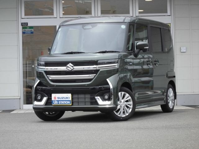 スペーシア　カスタム　カスタム　ＨＹＢＲＩＤ　ＧＳ　２ＷＤ　ス