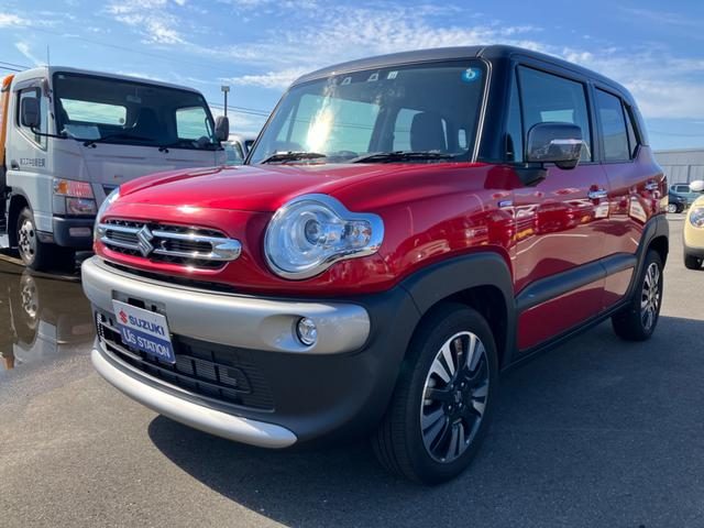 クロスビー　４ＷＤ　ＨＹＢＲＩＤ　ＭＺ　３型　前後衝突被害軽
