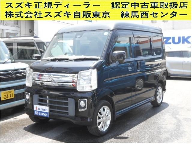 エブリイワゴン　ＰＺターボ　ハイルーフ　４ＡＴ　衝突軽減