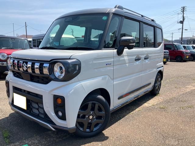 スペーシア　ギア　４ＷＤ　ギア　ＨＹＢＲＩＤ　ＸＺターボ　★純正ナ