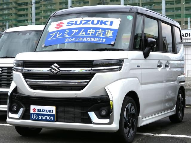 スペーシア　カスタム　４ＷＤ　カスタム　ＨＹＢＲＩＤ　ＸＳターボ　ナビ