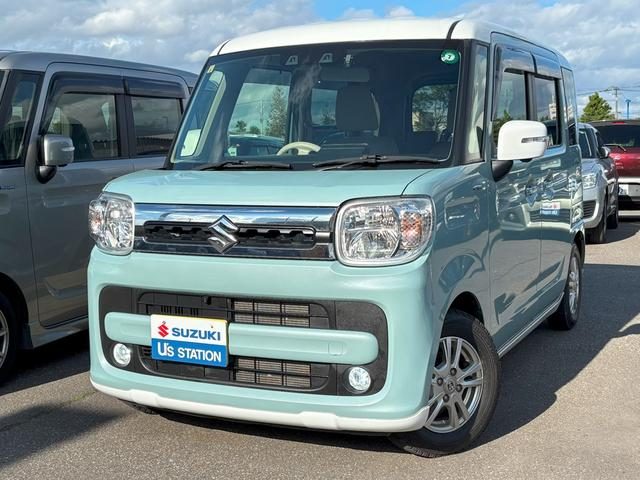 スペーシア　４ＷＤ　ハイブリッドＸ　４ＷＤ　☆全方位モニター