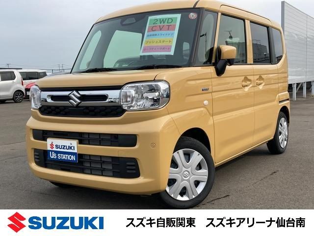 スペーシア　ＨＹＢＲＩＤ　Ｘ　両側電動スライドドア