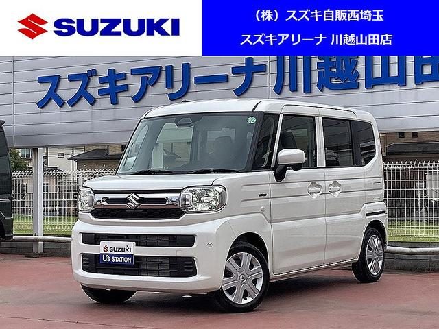 スペーシア　ＨＹＢＲＩＤ　Ｘ　　全方位モニター付き９