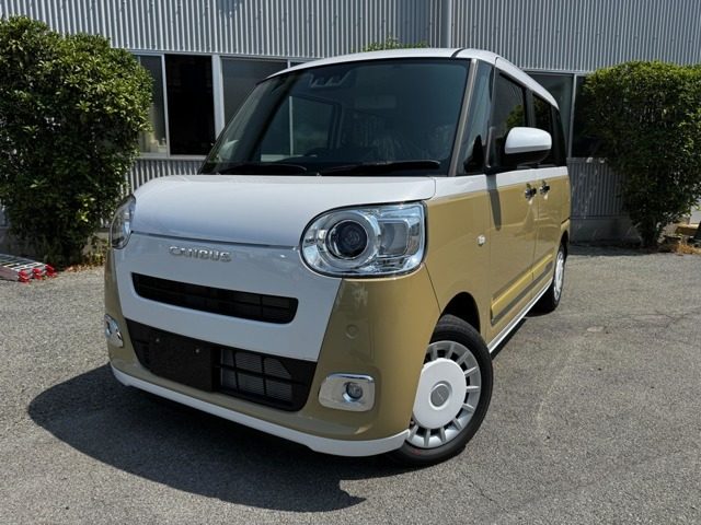 ムーヴ　キャンバス　６６０　ストライプス　Ｇ　両側パワースラ