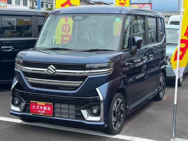 スペーシア　カスタム　４ＷＤ　カスタム　ＨＹＢＲＩＤ　ＸＳターボ