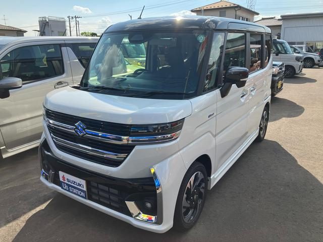 スペーシア　カスタム　ＨＹＢＲＩＤ　ＸＳターボ　２ＷＤ　衝突被