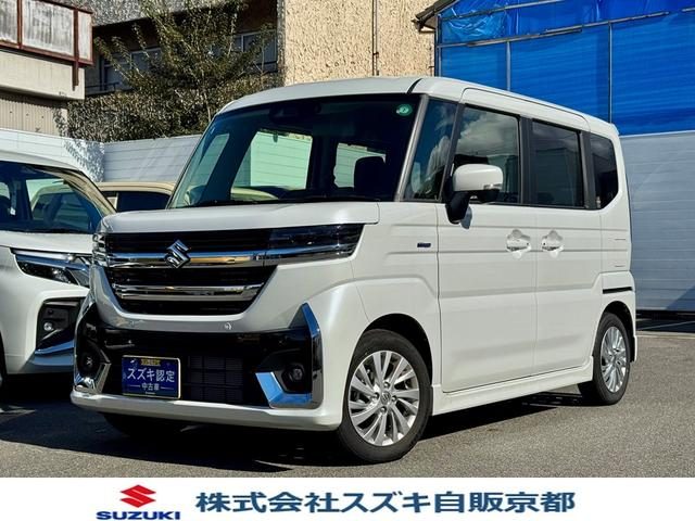 スペーシア　カスタム　ＨＹＢＲＩＤ　ＧＳ　　全方位カメラ　９イ