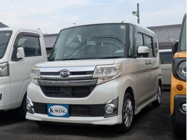 タント　カスタム　Ｘ　片側パワースライドドア　ＴＶ　ナビ