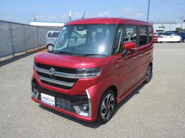スペーシア　カスタム　４ＷＤ　ＨＹＢＲＩＤ　ＸＳターボ　４ＷＤ　ナビＴ