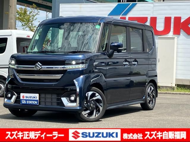 スペーシア　カスタム　ＨＹＢＲＩＤ　ＸＳターボ　パドルシフト／