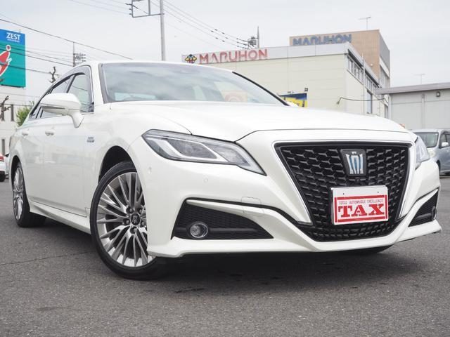 クラウン　セダン　ハイブリッド　Ｓ　ワンオーナー　禁煙車　メーカーナビ