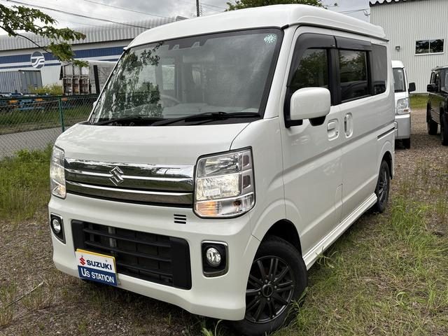 エブリイワゴン　４ＷＤ　ＰＺターボ　ハイルーフ　４ＷＤ　☆ブレー