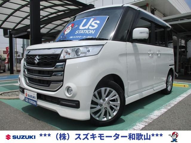 スペーシア　カスタムＺ　カスタムＺ　メモリーナビ＆バックカメラ付