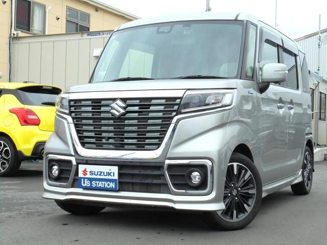 スペーシア　カスタム　カスタム　ＨＹＢＲＩＤ　ＸＳターボ　全方