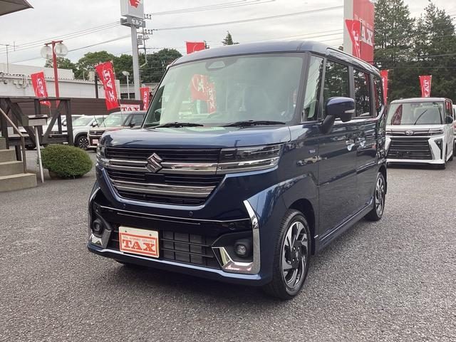 スペーシア　カスタム　ハイブリッドＸＳターボ　届出済み未使用車