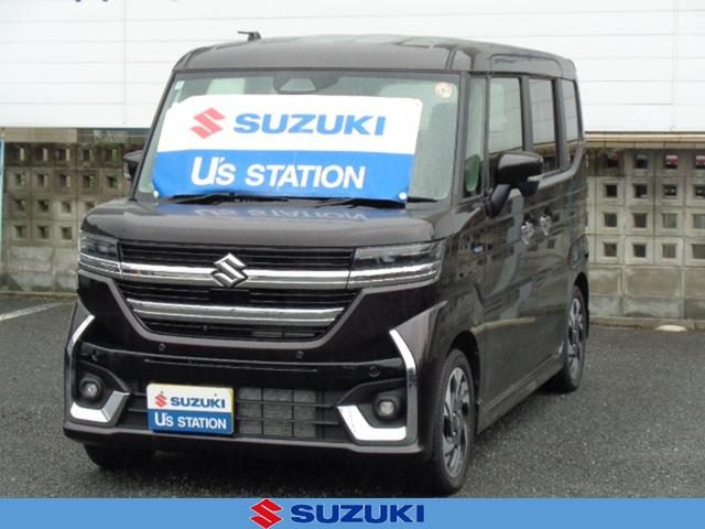スペーシア　カスタム　カスタム　ＨＹＢＲＩＤ　ＸＳターボ　ナビ