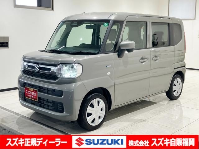 スペーシア　ＨＹＢＲＩＤ　Ｇ　ＬＥＤヘッドランプ／サ