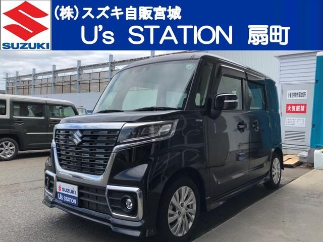 スペーシア　カスタム　ＨＹＢＲＩＤ　ＧＳ　２型　８インチカーナ