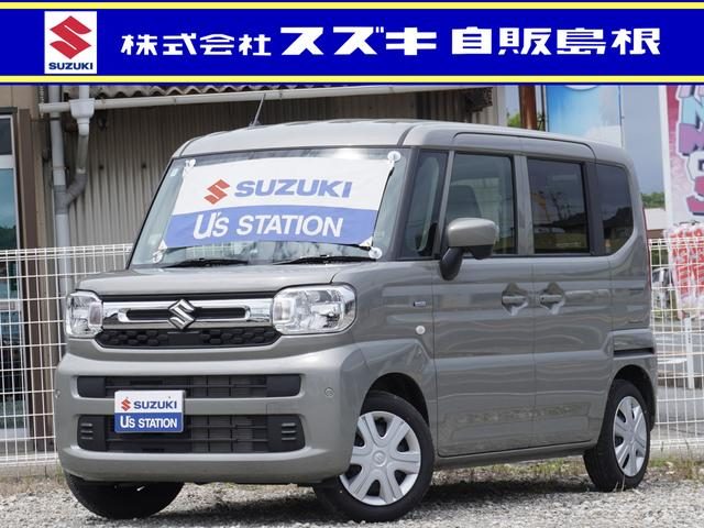スペーシア　ＨＹＢＲＩＤ　Ｘ　両側電動スライドドア　