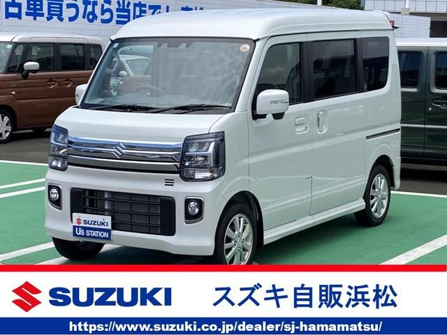 エブリイワゴン　４ＷＤ　ハイルーフ　　バックカメラ付きディスプレ