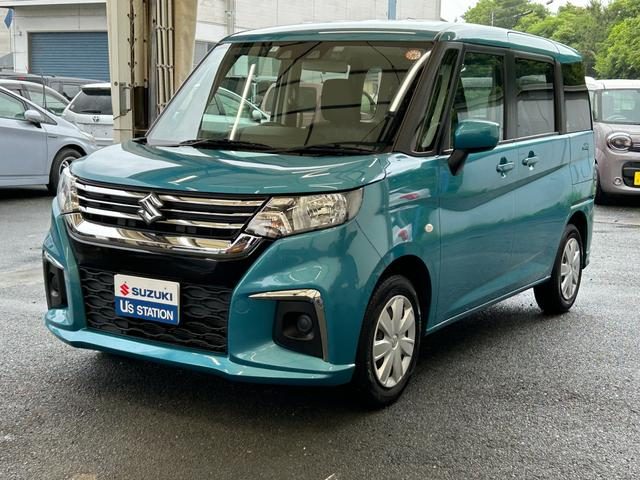 ソリオ　Ｇ　衝突被害軽減ブレーキ　片側電動スライ