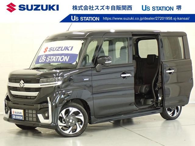 スペーシア　カスタム　４ＷＤ　カスタム　ＨＹＢＲＩＤ　ＸＳ　フルタイム