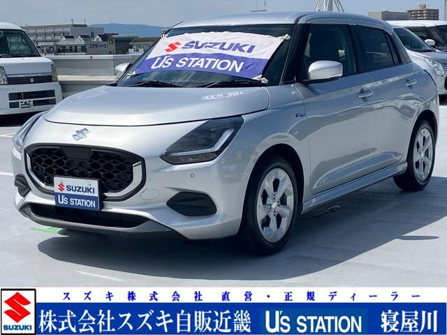 スイフト　ＨＹＢＲＩＤ　ＭＸ　新車保証／ＬＥＤヘッ