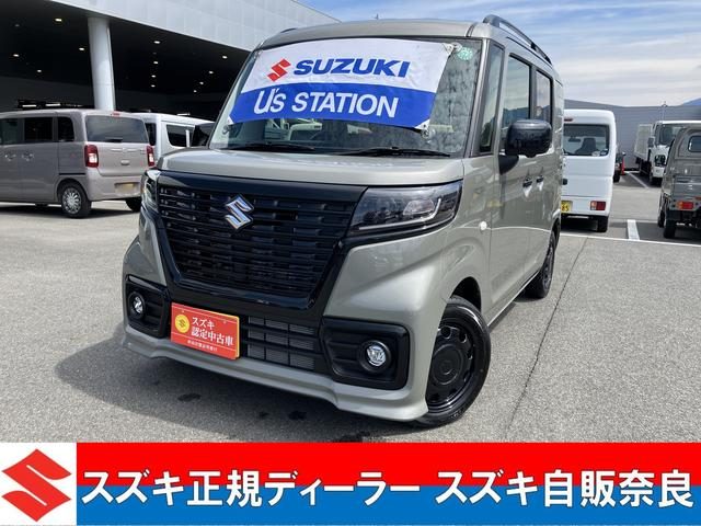 スペーシア　ベース　ＸＦ　２型　元試乗車　前席シートヒーター