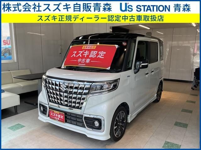 スペーシア　カスタム　４ＷＤ　カスタム　ＨＹＢＲＩＤ　ＸＳ　３型　４Ｗ