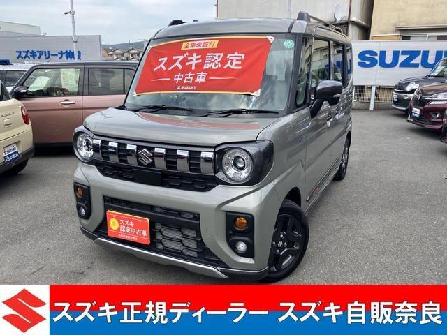 スペーシア　ギア　ＨＹＢＲＩＤ　ＸＺターボ　元試乗車