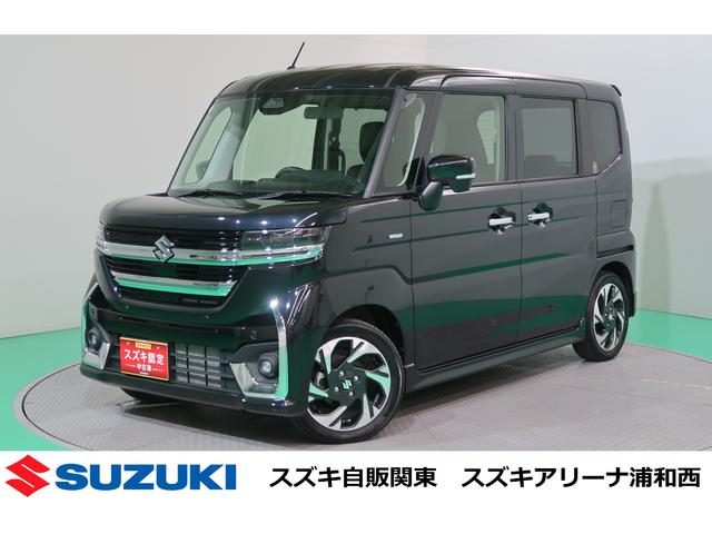 スペーシア　カスタム　ＨＹＢＲＩＤ　ＸＳターボ　パドルシフト