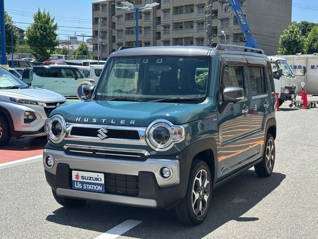 ハスラー　Ｊスタイル　全方位モニター付きナビ　シー
