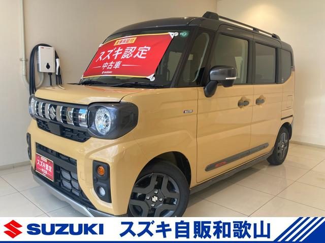 スペーシア　ギア　ハイブリッドＸＺ　ターボ　　デモカー使用