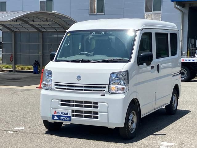 エブリイバン　４ＷＤ　ＰＡリミテッド　５型　４ＷＤ　ＡＴ　衝突