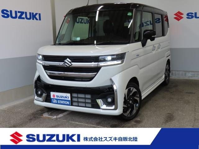 スペーシア　カスタム　４ＷＤ　ハイブリッドＸＳ　４ＷＤ／カーナビ／全方