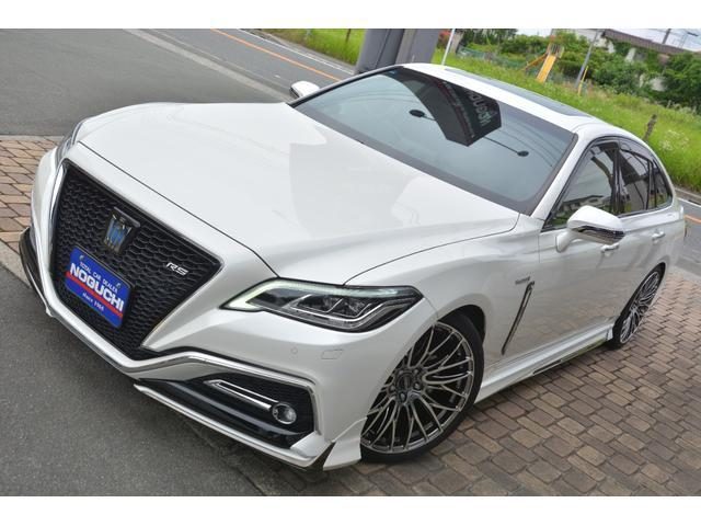 クラウン　セダン　ハイブリッド　ＲＳ　フルカスタム！サンルーフ付き！純正