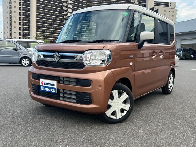 スペーシア　ＨＹＢＲＩＤ　Ｘ　全方位モニター付きナビ