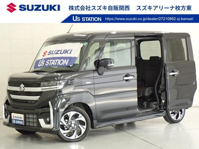 スペーシア　カスタム　４ＷＤ　カスタム　ＨＹＢＲＩＤ　ＸＳ　フルタイム
