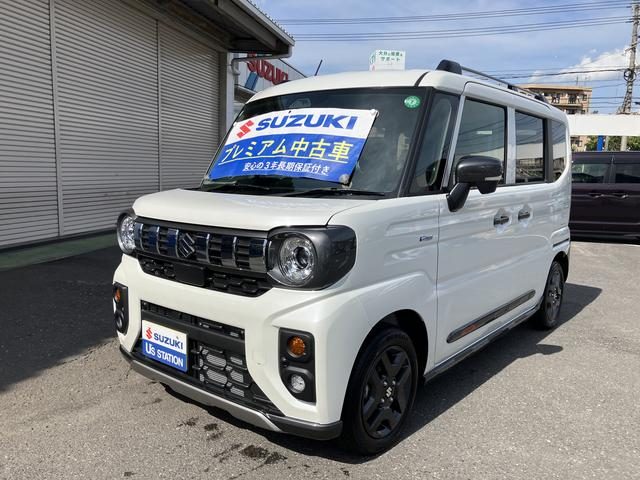 スペーシア　ギア　ギア　ＨＹＢＲＩＤ　ＸＺ　ナビ　両側電動